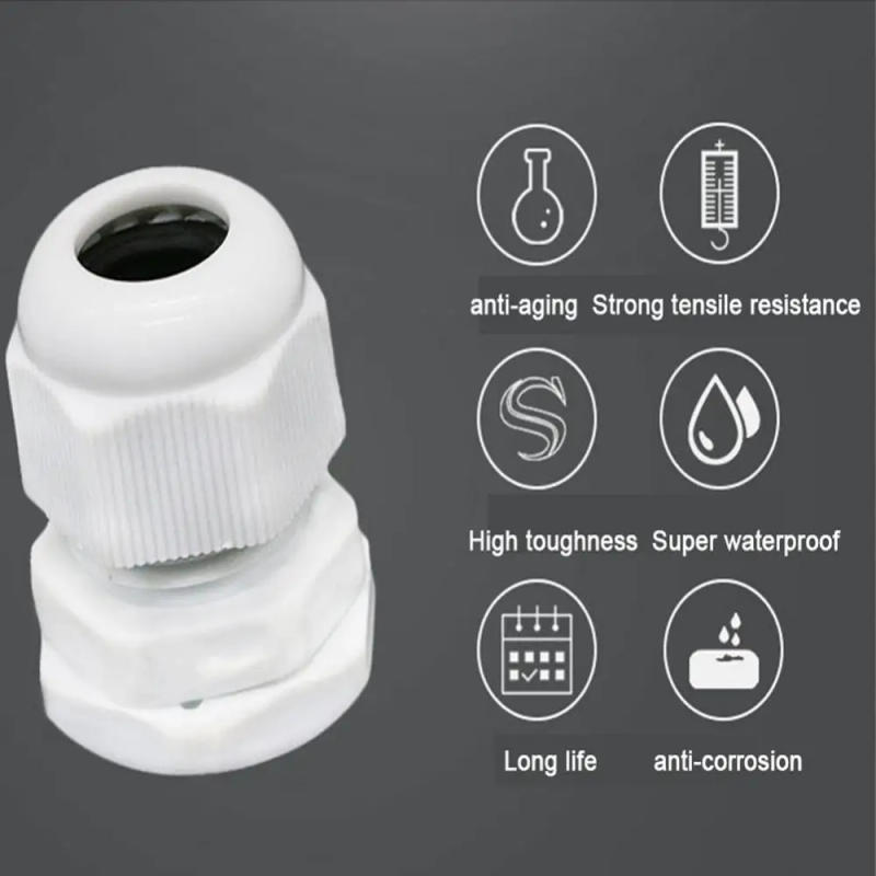 Description Picture 3 of itemFactory DirectRohs Certification IP68 presse etoupe pg7 3-6.5mm Waterproof Nylon Cable Gland Waterproof Gasket Plastic