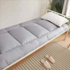 Portable Bed Mattress Comfortable Soft Single And Double Person Folding Mattress On Floor Good Ventilation Silen Bed Cushion