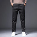 Fashion Street Style Harem Pants Men Vintage High Quality Washed Solid Trousers Casual Straight Slim Fit Bottom Hot Sale 2024