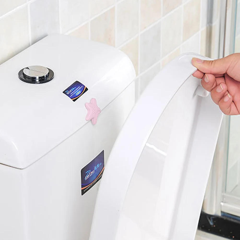 Description Picture 6 of item1Pc Luminous Sea Star Wall Protectors Self Adhesive Rubber Stop Door Handle Bumper Guard Stopper Cabinet Catches Door Stopper