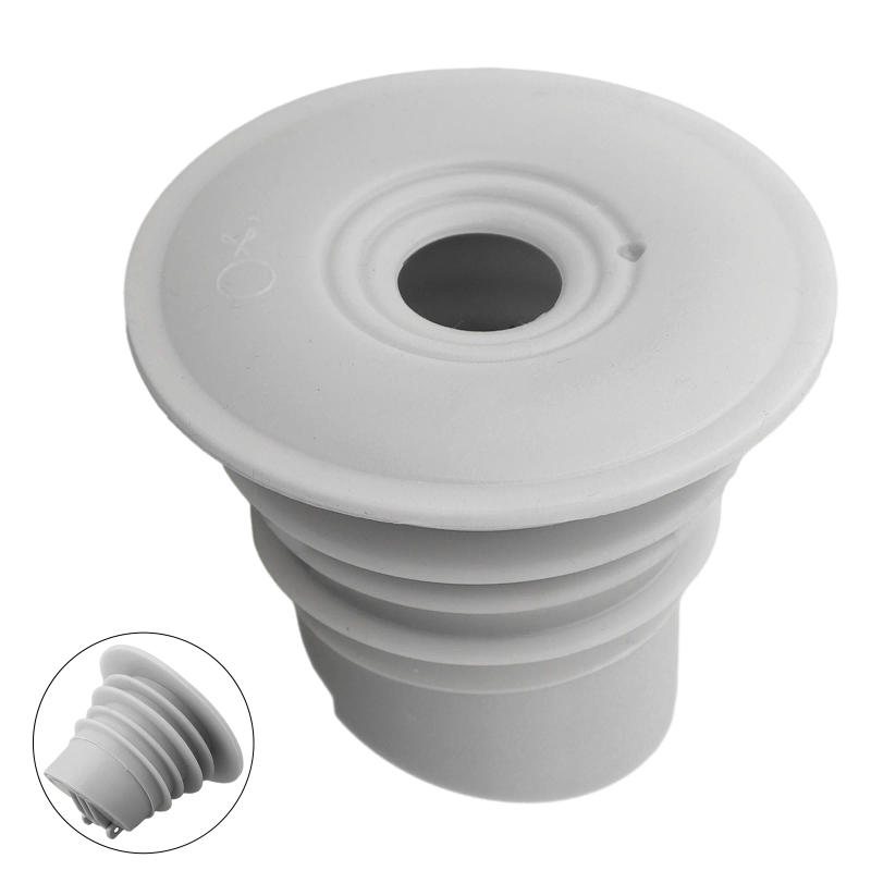 Description Picture 4 of itemSilicone Sewer Pipe Sealing Ring Water Pipe Plug Floor Drain Anti Odor Sewer Seal Stopper Shower Drainer Bathroom Accessories