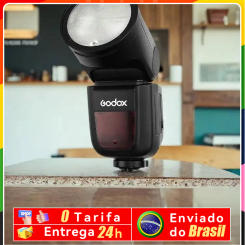 【 Do Brasil 】 Godox V1 Camera Flash Light Speedlight V1C V1N V1S TTL 2.4G HSS for DSLR Mirrorless Canon Sony Nikon Fujifilm V 1