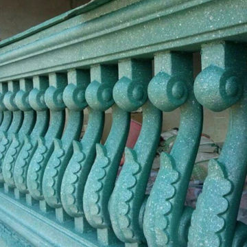 Summer Breeze Plastic Seahorse Cast in Place Fence Balustrade Mould, Gardening Concrete Baluster Mold Railings, 93cm/ 36.6in