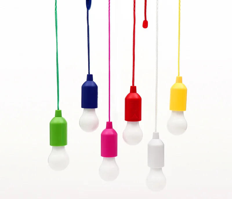 Description Picture 5 of itemLED Portable Pull Cord Light Bulb Retro Night Lamp Colorful Hanging Tent Lights For Outdoor Garden Camping Party Decoration Lamp