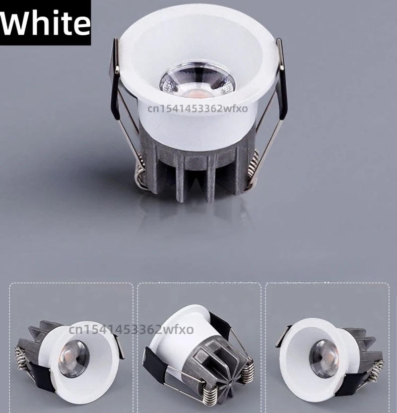 Description Picture 6 of itemDimmable mini LED downlight 3W5W7W10W anti-glare ceiling light Spot light COB recessed bulb in bedroom kitchen wine cabinet