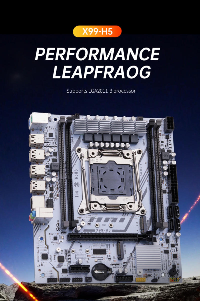 Description Picture 3 of itemQIYIDA X99 Motherboard kit set LGA 2011-3 Xeon E5 2640 V4 CPU DDR4 16GB PC4 REG ECC Memory NVME M.2 PCI16x3.0 M-ATX