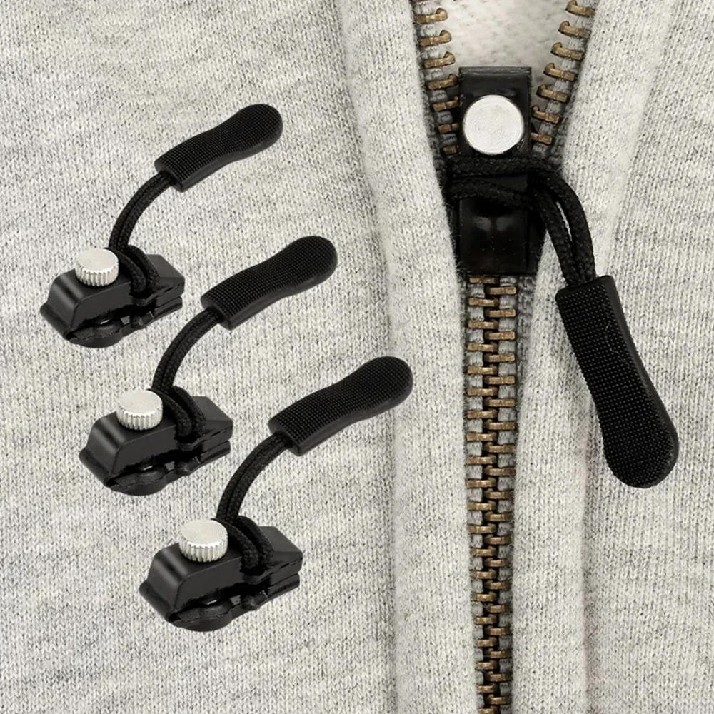 Description Picture 4 of itemUniversal Zipper Repair Kit Quick Instant Detachable Zipper Head Replacement Zipper Slider Pull for Jacket Bags Coat Free Sewing