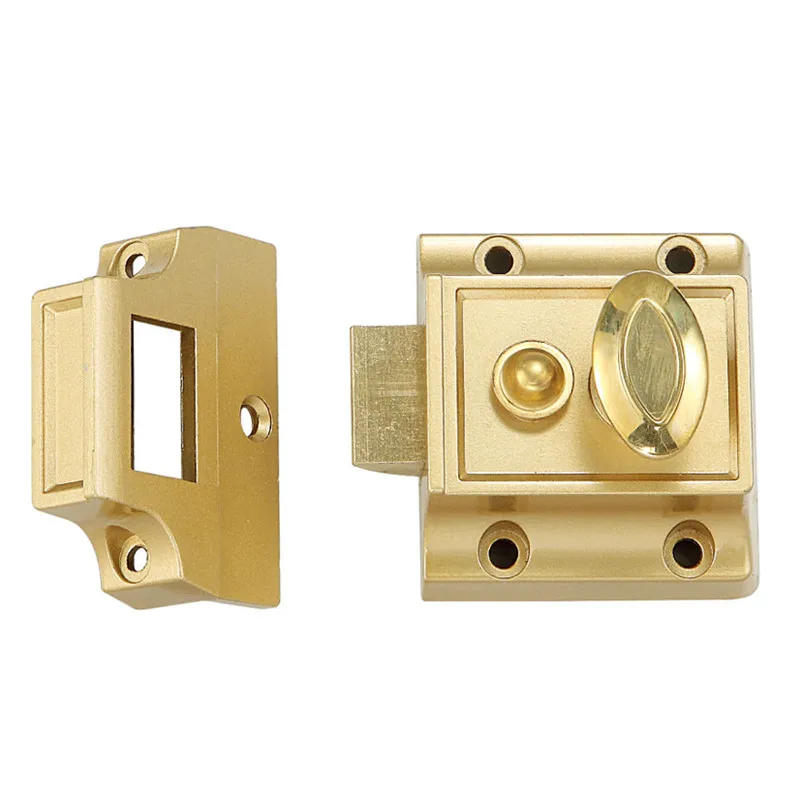 Description Picture 5 of itemRetro Style Exterior Door Locks Zinc Alloy Indoor Anti-theft Wooden Doors Locks Golden Multiple Safety Door Lock Home Hardware