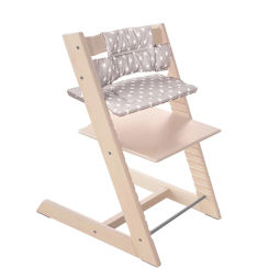 Baby Cushion For Stokke Tripp Trapp Highchair Dinner Chair Child Bench Seat Backrest Cloth Cover Replacement Accesssories