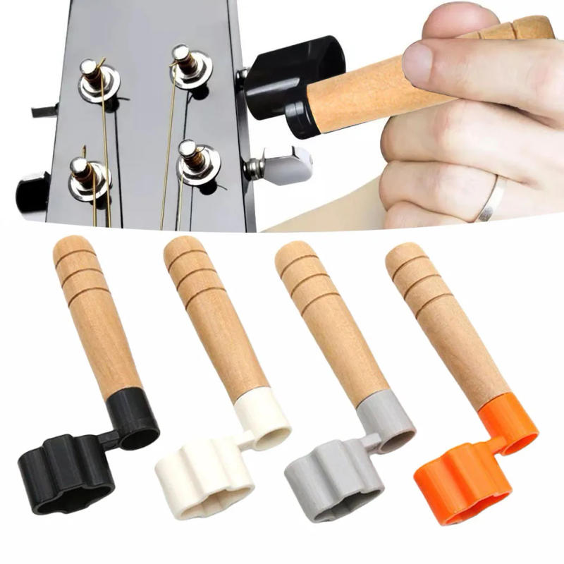 Description Picture 2 of itemGuitar String Winder Changer Electric Bass Acoustic Peg Tuner Tool Crank Pin Puller Bridge Pin Puller Music Instrument Tool