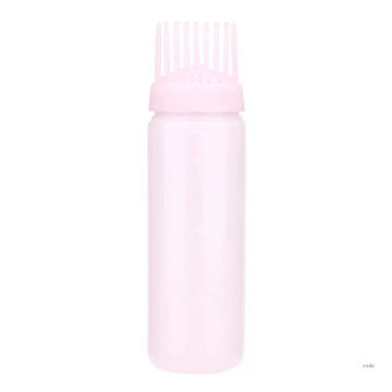 Hair Dye Applicator Brush Bottles Dyeing Shampoo Bottle Oil Comb Hair Dye Bottle Applicator Hair Coloring Styling Tool