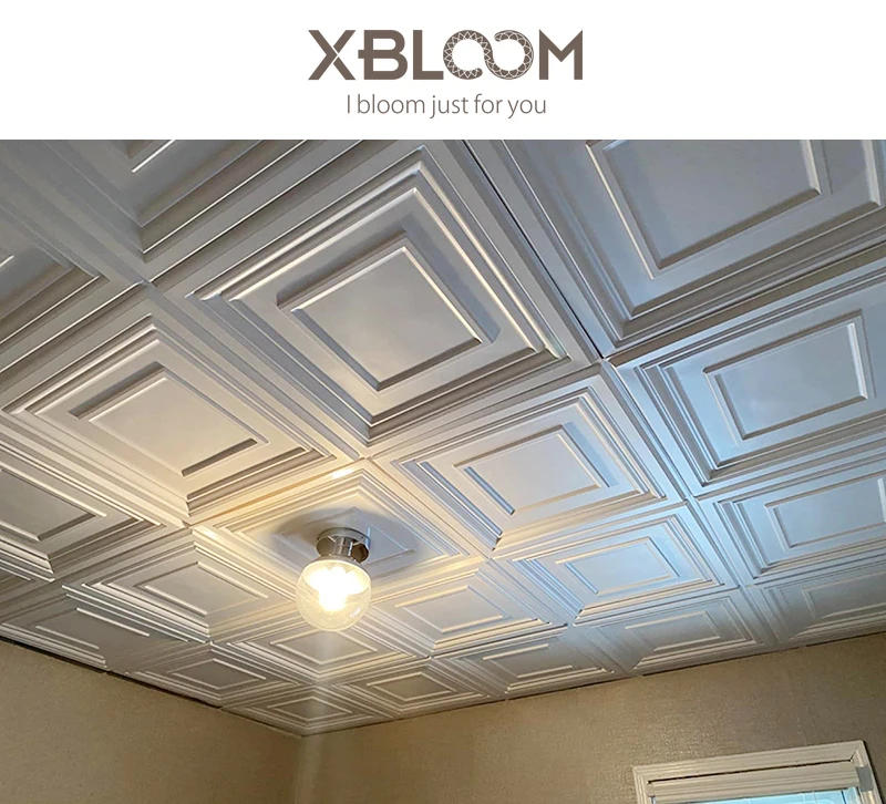 Description Picture 2 of item30x30cm house wall renovation geometric 3D wall panel non-self-adhesive 3D wall sticker art tile wallpaper room bathroom ceiling