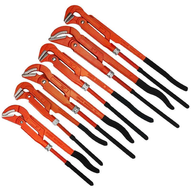 Description Picture 2 of itemEagle Point Pliers 1/1.5/2 Inch Quick Pipe Wrench 45°/90° Industrial Large Opening Throat Pliers Heavy Duty Plumbing Hand Tools