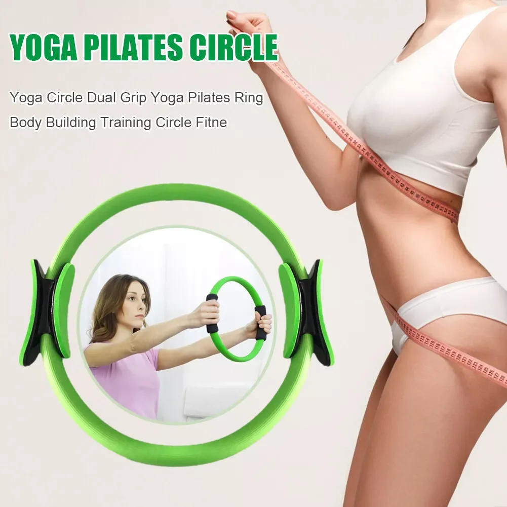 Description Picture 3 of itemYoga Pilates Fitness Circle Rehabilitation Training Equipment for Pregnant Women Pilates Fitness Accessories Hula Hoops Fitness