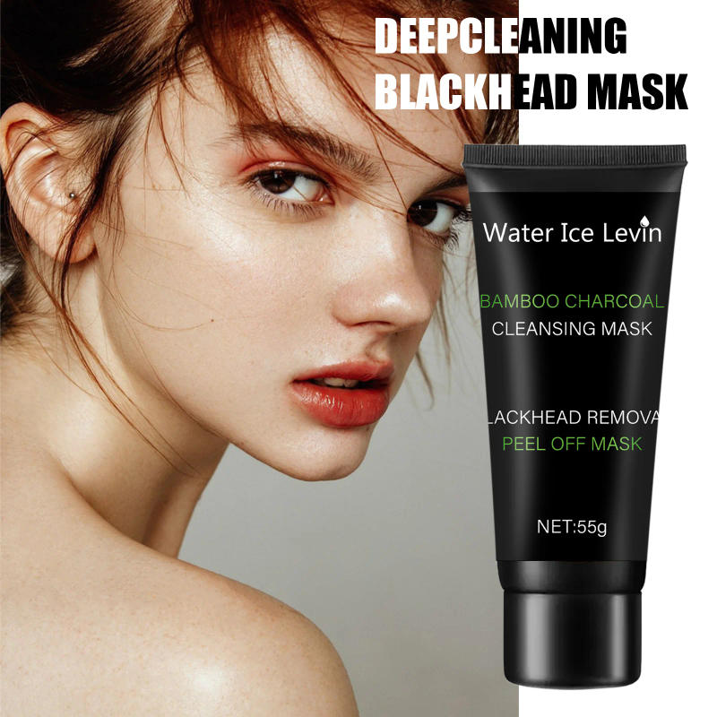 Description Picture 4 of itemBamboo charcoal cleansing mask Blackhead Removal Deep Mask Deep Cleansing Cleansing Exfoliating Mask Treatment Black Mask
