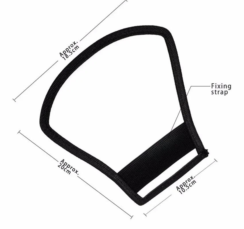 Description Picture 4 of item1 PCS Photo Flash Light Reflector For Nikon Sony Cameras and Other Camera 2-in-1 Camera Flash Diffuser Softbox Reflector