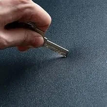 Description Picture 5 of itemMat 3'x5' Barber Shop Anti-Fatigue Salon Chair Mat - Black Semi Circle Salon mats for Hair Stylist - 1/2" Thick Comfort Sa