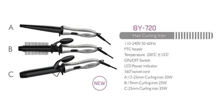 Description Picture 2 of itemHair Curling IronWholesale New Arrival China Factory Automatic Rotating Hair Curler With LED Power Indicator