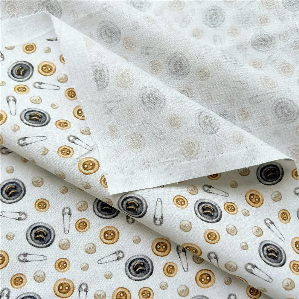 Description Picture 5 of itemTailor Button Tailoring machine palette Cotton Material Patchwork Sewing Fabrics Quilt DIY Cloth Sewing Pillow mask clothes