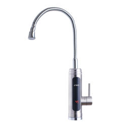 ATWFS 3000W Instant Water Heater Tankless Heaters Kitchen Electric Hot Water Tap Bathroom Heating Stainless Steel Faucet