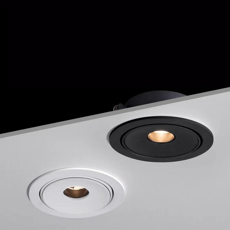 Description Picture 2 of itemDimmable Recessed LED COB Embedded Ceiling Lamp Fixture Downlight Focus Mini Spotlight Narrow Beam Angle 3°8°15° Wine Cabinet