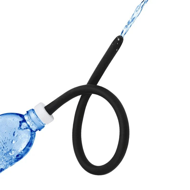 Description Picture 2 of item50/200cm Soft Silicone Tube Enema Anal, Shower Cleaning Set, Portable, Tube Anus Cleaner, Personal Hygiene Cleaning Bidet Shower