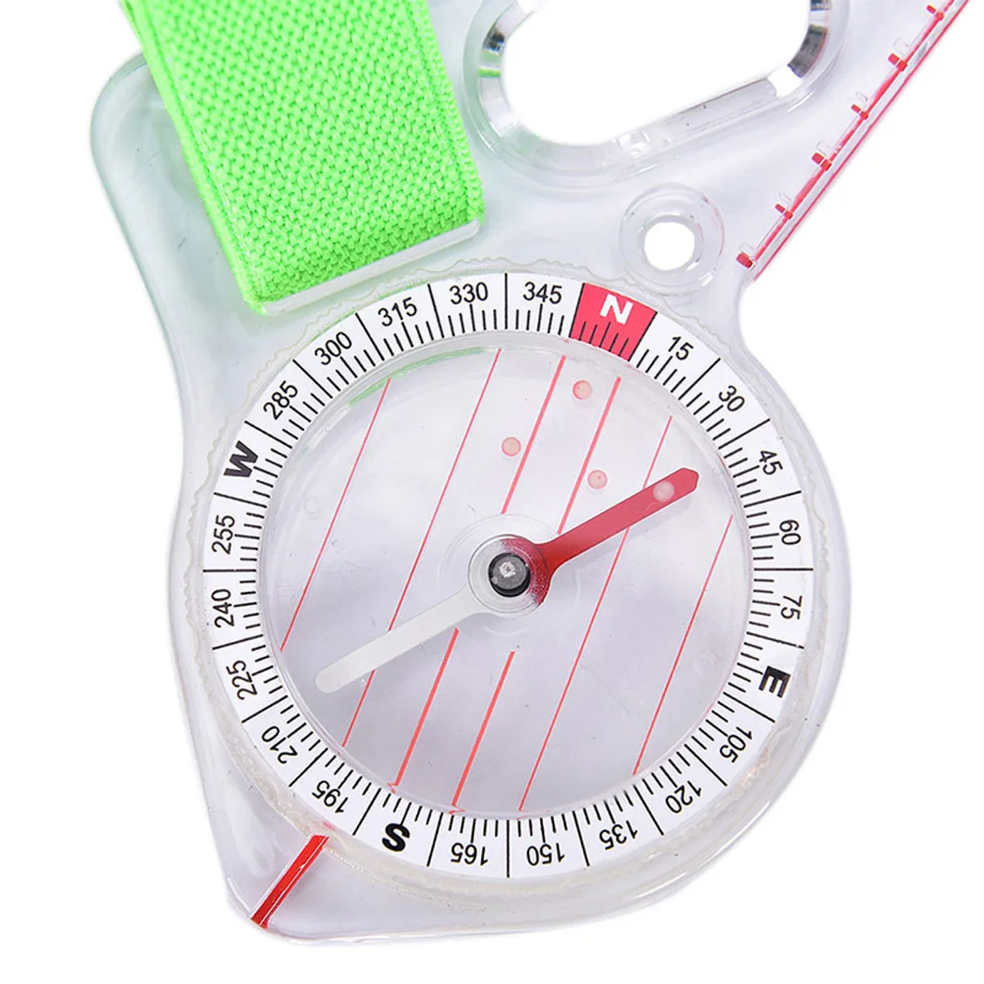 Description Picture 5 of itemPortable Thumb Compass Professional High Sensitivity Luminous Map Scale Compass For Outdoor Training Competitions Drop shipping