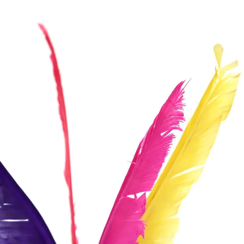 Description Picture 4 of item1pc China Jianzi Footbal Foot Kick Handwheel Fancy Goose Feather Shuttlecock Fitness Entertainment For Physical Exercise