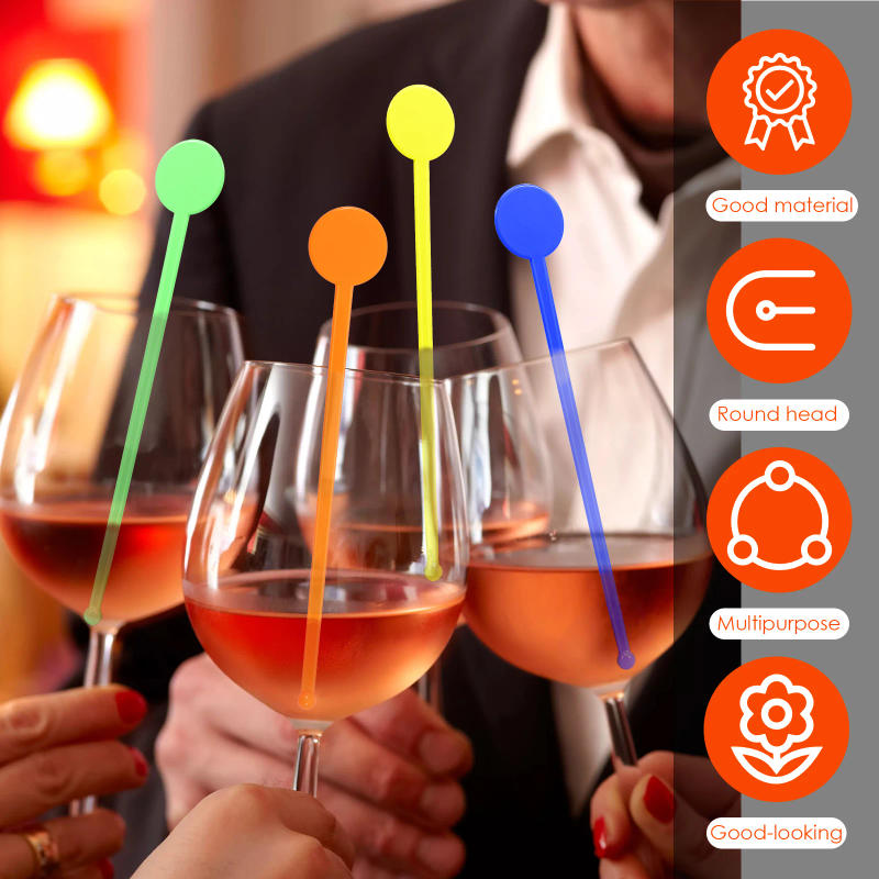 Description Picture 3 of item400Pcs Cocktail Stirrers Bartender Mixing Stick Spoon Coffee Stirrer Barman Kit Accessories Whisky Shaker Bar Kitchen Tools