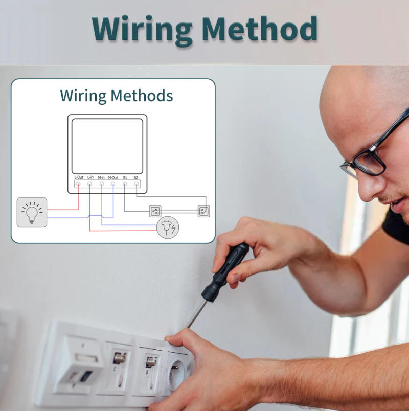 Description Picture 6 of itemTuya Smart WiFi Switch RF 433MHz Wireless Light Switch 1/2/3Gang Wall Switch Smart Life APP Voice Control With Alexa Google Home