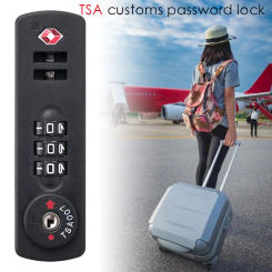 Padlock Luggage Protection Security Weatherproof TSA Customs Lock Safely Code Lock TSA21123 3 Digit Combination Lock