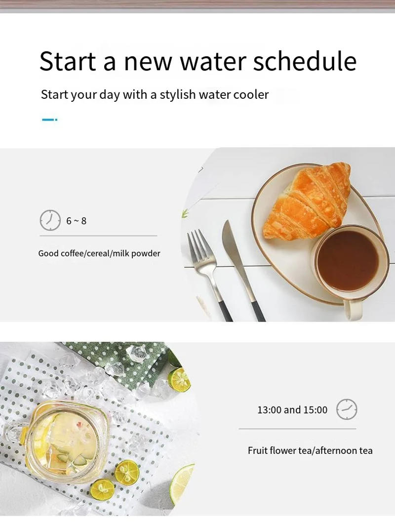 Description Picture 3 of item550W power table drink water dispenser Desktop hot and cold electronic cooling water dispenser