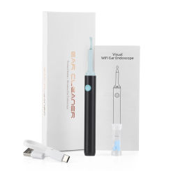 3.9mm Wireless Visual Silicone Ear Spoon Safe Endoscope Earpick Camera Ear Wax Remover Luminous Otoscope Ear Cleaning Tools