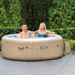 Nordic Massage Bathtub Whirlpool Inflatable Spa Baths and Sauna Household Bathtub Portable Whirlpool Folding Bathtub