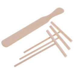 Crepe Spreader Spatula Tool Tools Maker Pancake Stick Wooden Rake Utensils Making Set Scraper Turner Wood Dough Pan Pasta T