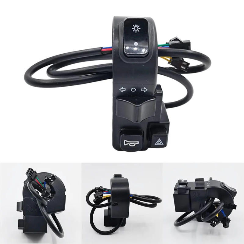 Description Picture 2 of item4 In 1 Electric Bicycle Light Switch Throttle Control Pin For Ebike Throttle Handlebar Mount Switches E-bike Accessories