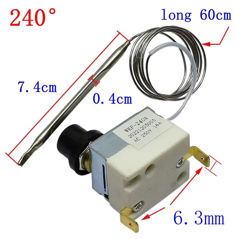 Description Picture 5 of itemElectric Fryer Oven Temperature Control Electric Pancake 110Â° 130Â° 230Â° 240Â° 250Â° 280Â° Temperature Limit Protector Thermostat pa