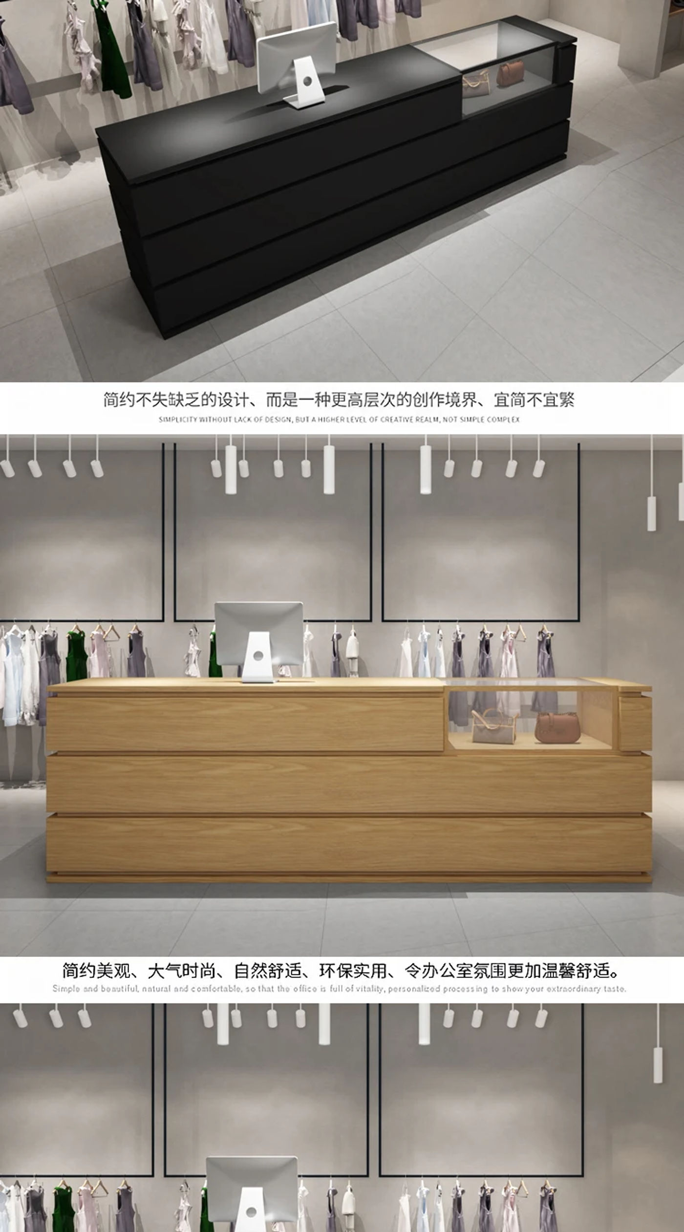 Description Picture 6 of itemBar Pulpit Office Desk Lectern White Wooden Podium Pulpitos Hair Salon Counter Register Laudry Cabinet Bureau Shop Furniture