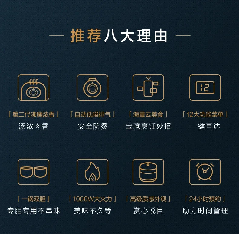 Description Picture 3 of item220V Electric Pressure Cooker Household Double Gallbladder Pressure Cooker Multifunctional Fully Automatic Smart Rice Cooker