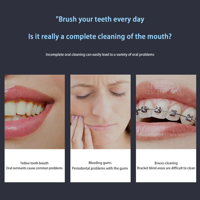 Description Picture 6 of itemXIAOMI Pulse Dental Irrigator Intelligence USB Rechargeable Electric Powerful Multiple Mode Water Flosser Durable Teeth Cleaners