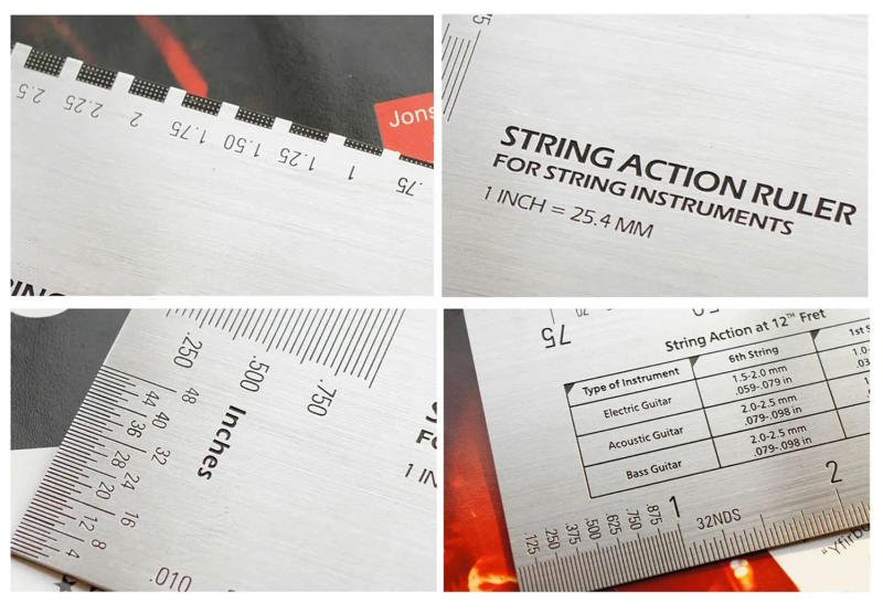 Description Picture 5 of itemMiwayer String Action Ruler Gauge,Guitar Repairing Tool for Luthier,Fit for Guitar,Ukulele,Bass,Banjo,Mandolin