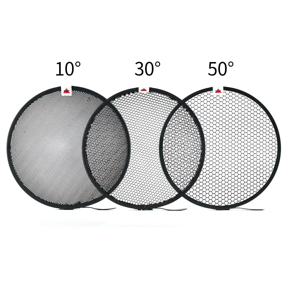 Description Picture 6 of itemSOONPHO 7" Bowens Mount Standard Reflector Diffuser Lamp Shade Dish Honeycomb Grid for photography Studio Flash Strobe light