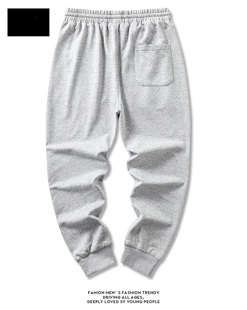 Description Picture 3 of itemMen's Leggings Sports Pants Trend Spring and Autumn Young Student Couples Loose Casual Pants