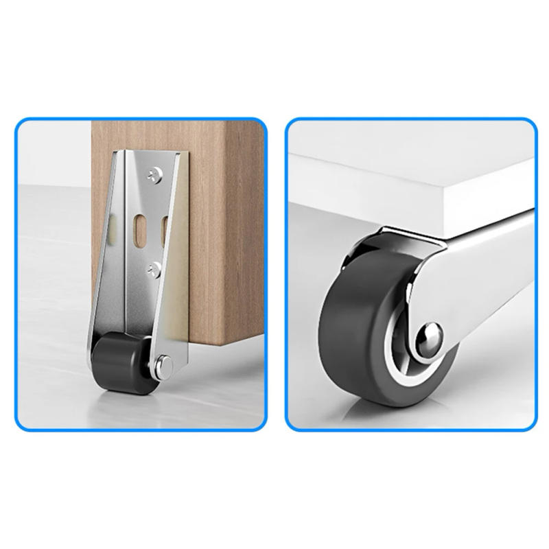 Description Picture 6 of item1pcs Telescopic Mobile Wheels Table Load-bearing Pulley Guide Furniture Moving Silent Right Angle Directional Roller Accessories