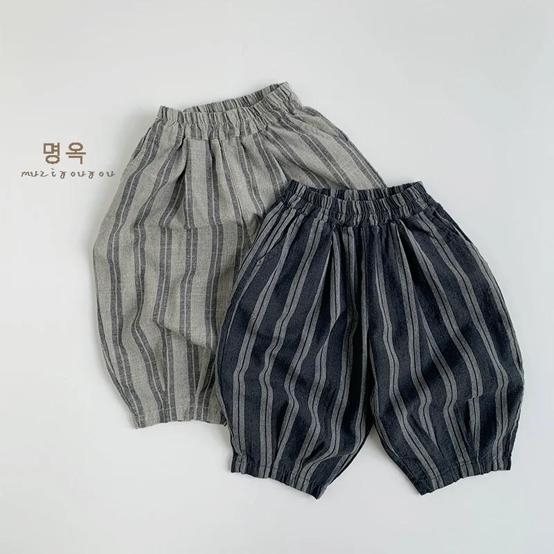 Description Picture 2 of itemChildren's Pants, Spring and Summer New Styles, Loose Casual Pants for Boys and Girls, Wholesale for Children's Clothing