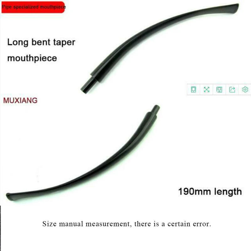 Description Picture 4 of item3pcs 190mm Long Acrylic mouthpieces Stem For Tobacco Smoking Pipe For 3mm Filter ,Outer diameter 14mm, inner diameter 7.3mm