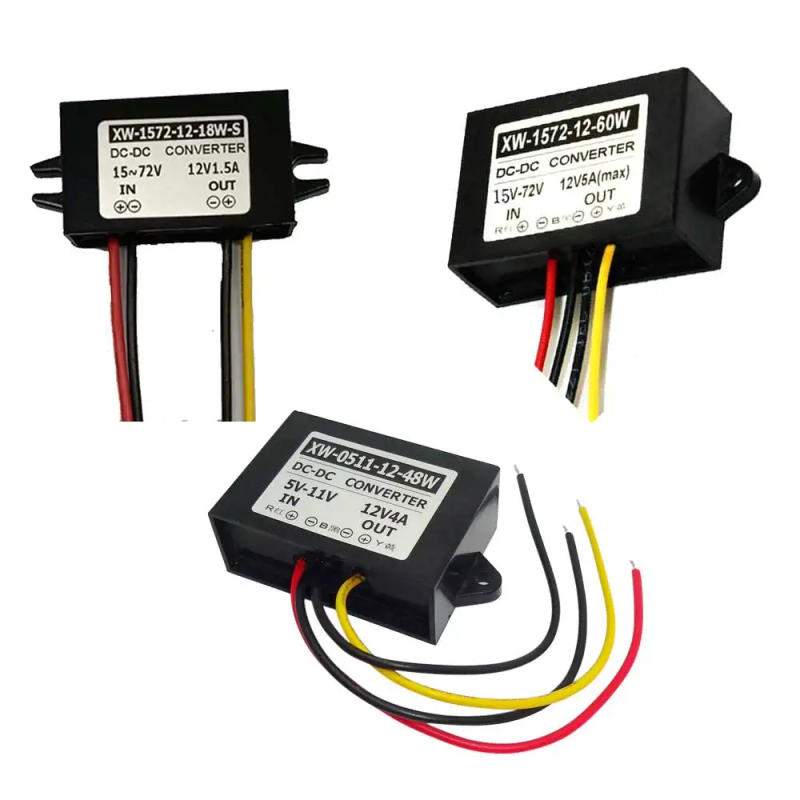 Description Picture 4 of item15V-72V to 12V 1.5/5A 60W 18W DC DC Voltage Converter Step Down Volt Buck Regulator Transformer Power Supply for Cars Solar