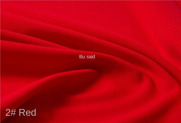 Description Picture 6 of itemZhigong Fabric Knitted Four Sided Elastic Soft Breathable Thin Clothing Apparel Diy Sewing Polyester Spandex Material