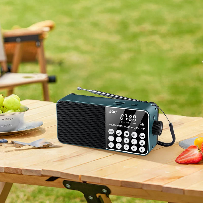 Description Picture 5 of itemMini Portable Radio Bluetooth Wireless Speaker Support TF Card Digital FM Radio LED Digital Display Stereo MP3 Player for Senior