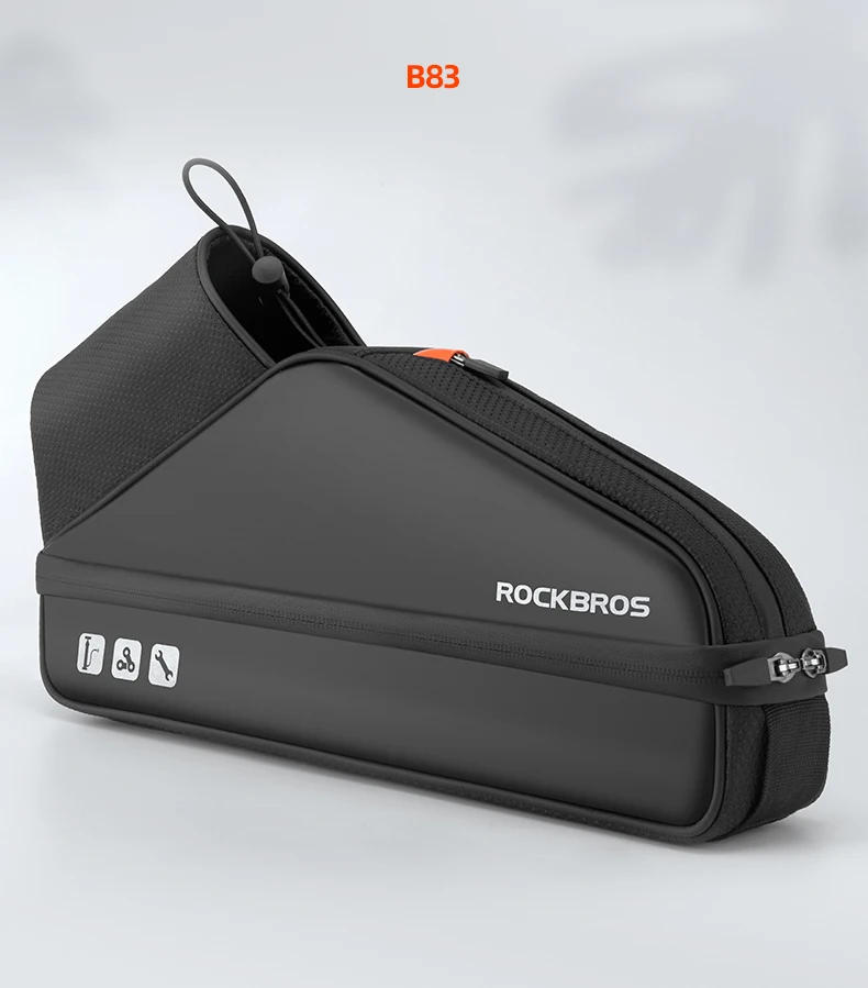 Description Picture 2 of itemROCKBROS Scooter Bike Bag Waterproof Electric Scooter Head Handle Bag Large Capacity MTB Road Bicycle Bag Scooter Accessories